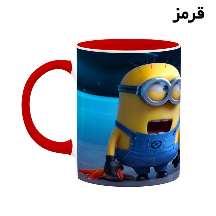 فاکس شاپ ماگ کاکتی طرح minion مینیون مدل mgh42713