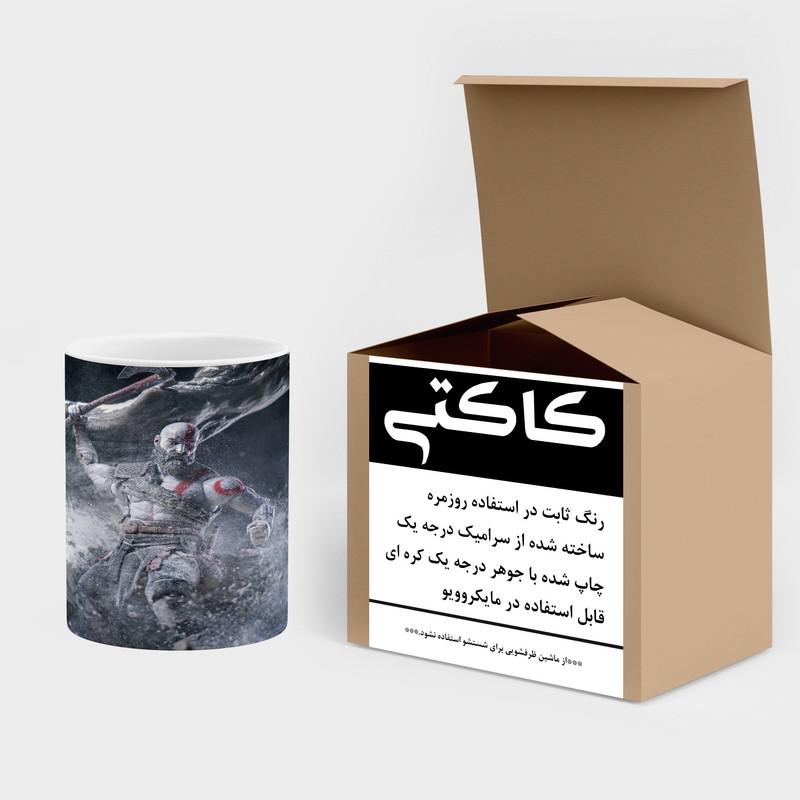 فاکس شاپ ماگ کاکتی طرح گاد آف وار God Of War مدل mgh40763