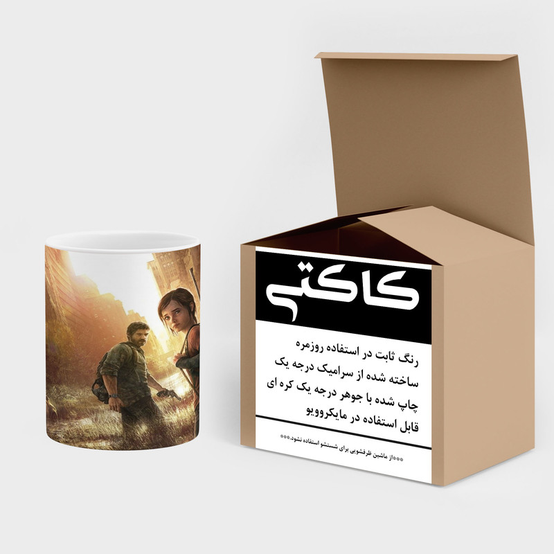 فاکس شاپ ماگ کاکتی طرح سریال The Last Of Us مدل mgh41734