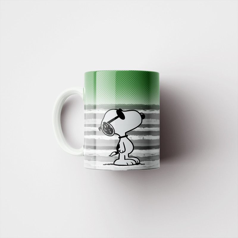 فاکس شاپ ماگ طرح کارتون اسنوپی SNOOPY کد 2-A278