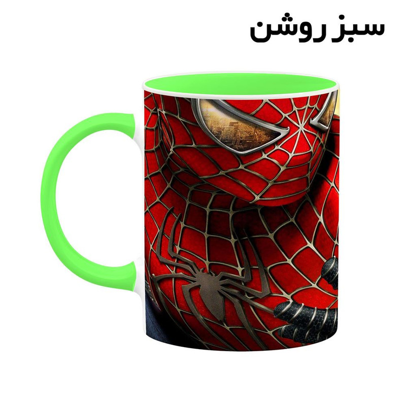 فاکس شاپ ماگ کاکتی مدل مرد عنکبوتی Spider-Man کد mgh39918