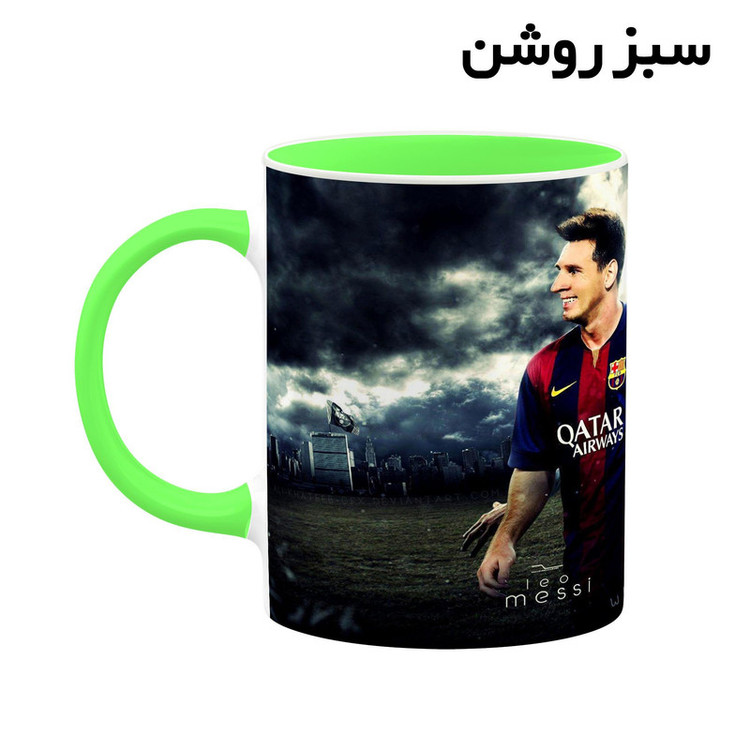 فاکس شاپ ماگ کاکتی طرح Leo Messi لئو مسی مدل mgh42285