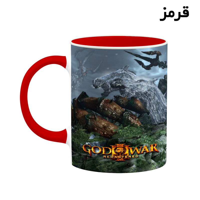 فاکس شاپ ماگ کاکتی طرح گاد آف وار God Of War مدل mgh40921