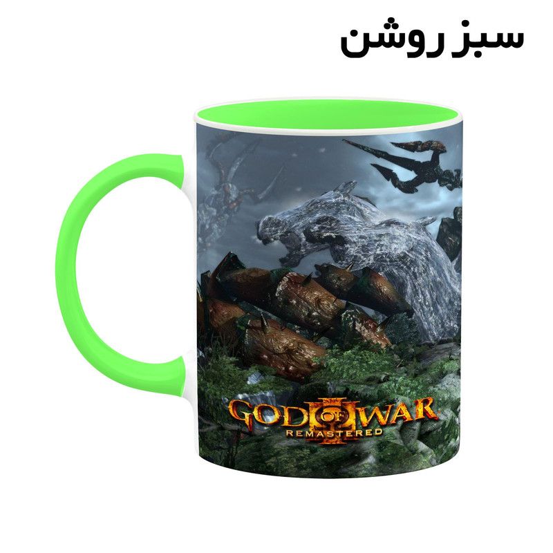 فاکس شاپ ماگ کاکتی طرح گاد آف وار God Of War مدل mgh40921