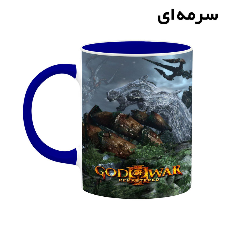 فاکس شاپ ماگ کاکتی طرح گاد آف وار God Of War مدل mgh40921