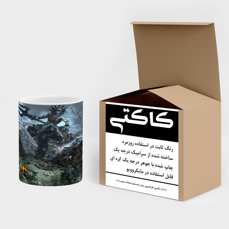 فاکس شاپ ماگ کاکتی طرح گاد آف وار God Of War مدل mgh40921