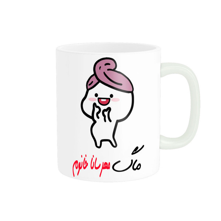 فاکس شاپ ماگ ناریکو طرح لیوان شخصی مدل اسم مهرسانا کد 013085