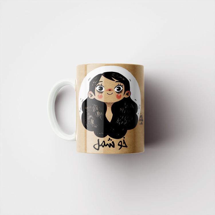 فاکس شاپ ماگ مدل فانتزی دخترانه کد 1202