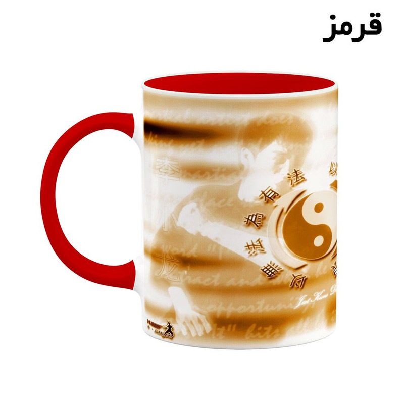 فاکس شاپ ماگ کاکتی طرح بروسلی Bruce Lee مدل mgh25357