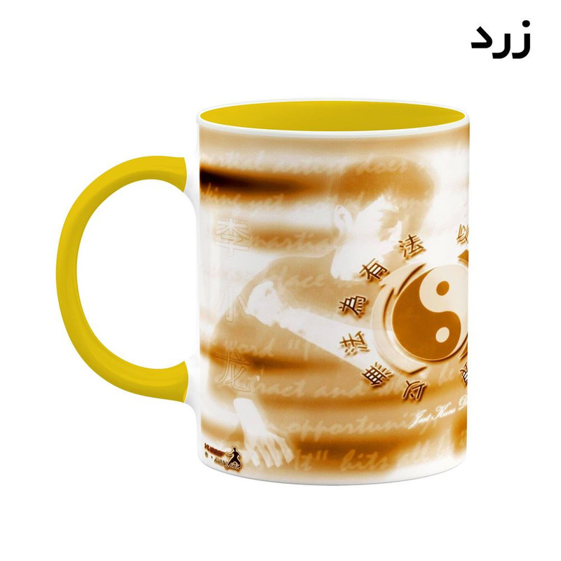 فاکس شاپ ماگ کاکتی طرح بروسلی Bruce Lee مدل mgh25357