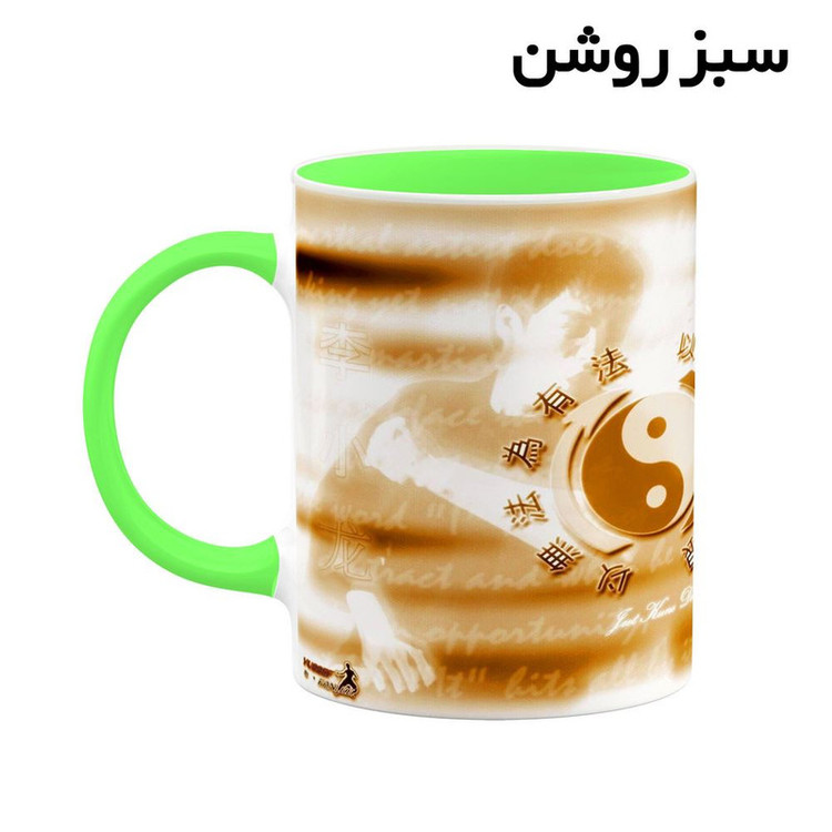 فاکس شاپ ماگ کاکتی طرح بروسلی Bruce Lee مدل mgh25357