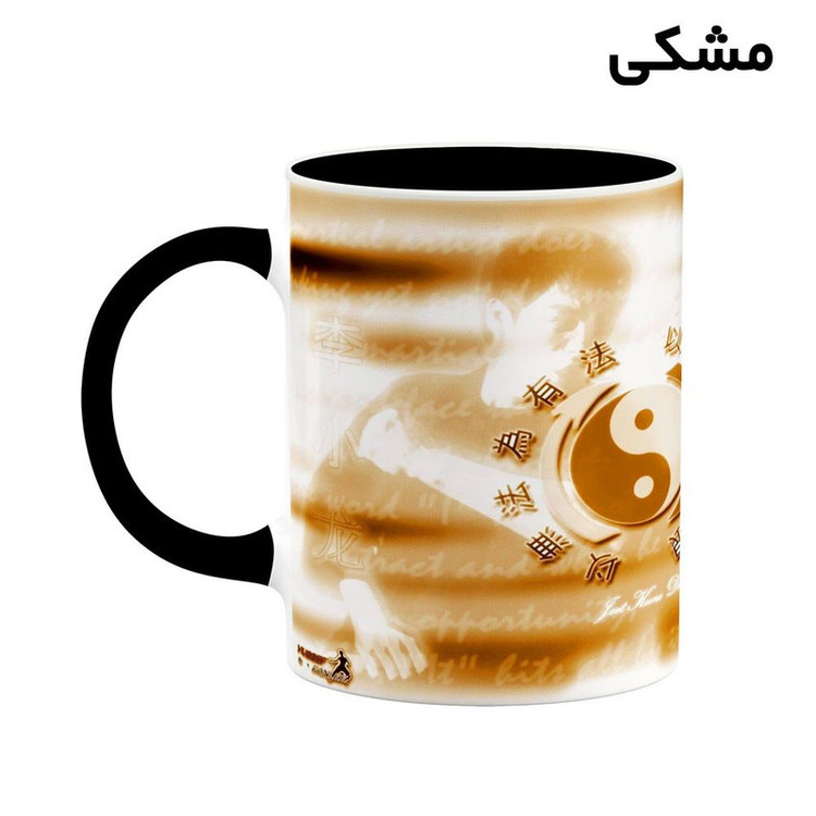 فاکس شاپ ماگ کاکتی طرح بروسلی Bruce Lee مدل mgh25357