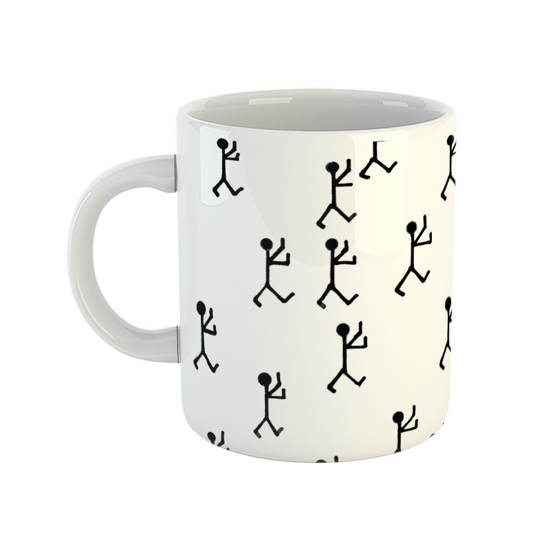 فاکس شاپ ماگ مدل stick men طرح 1
