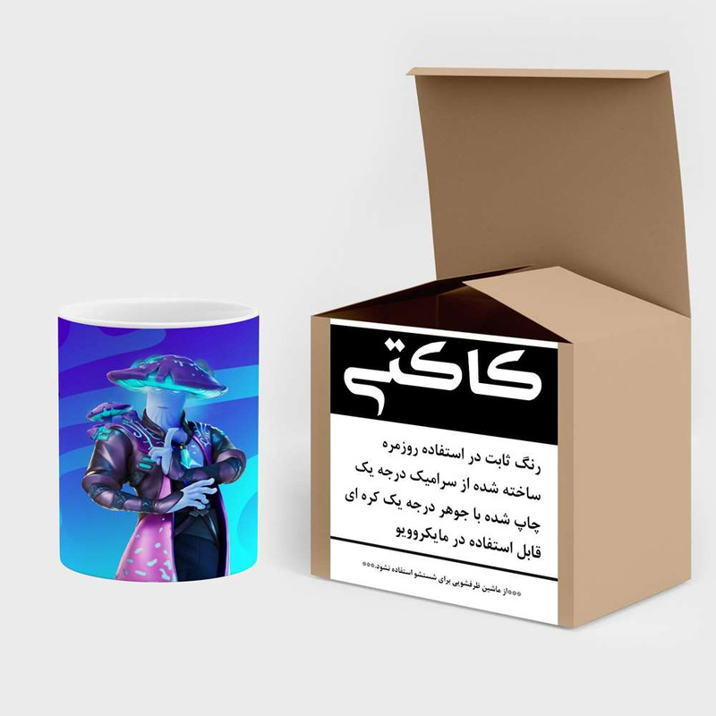 فاکس شاپ ماگ کاکتی مدل فانتزی کد mgh14287