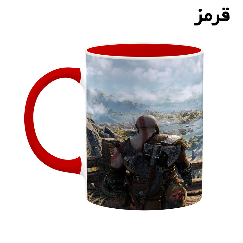 فاکس شاپ ماگ کاکتی طرح گاد آف وار God Of War مدل mgh40564