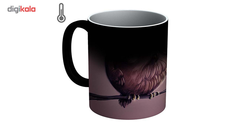 فاکس شاپ ماگ حرارتی آتوسا مدل جغد Temp Owl 033