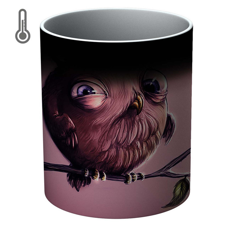 فاکس شاپ ماگ حرارتی آتوسا مدل جغد Temp Owl 033