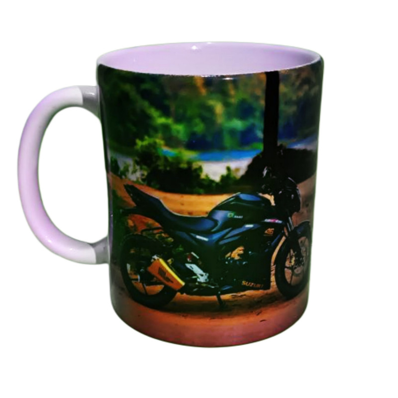 فاکس شاپ ماگ طرح موتور سیکلت SUZUKI GIXXER 150