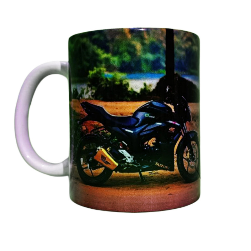 فاکس شاپ ماگ طرح موتور سیکلت SUZUKI GIXXER 150