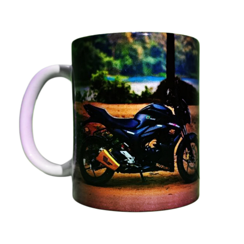 فاکس شاپ ماگ طرح موتور سیکلت SUZUKI GIXXER 150