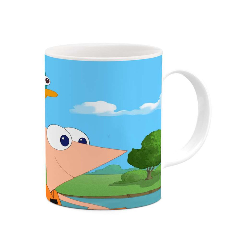 فاکس شاپ ماگ کاکتی مدل کارتون Phineas And Ferb کد mgh22914
