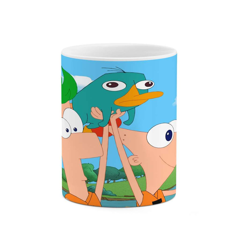 فاکس شاپ ماگ کاکتی مدل کارتون Phineas And Ferb کد mgh22914