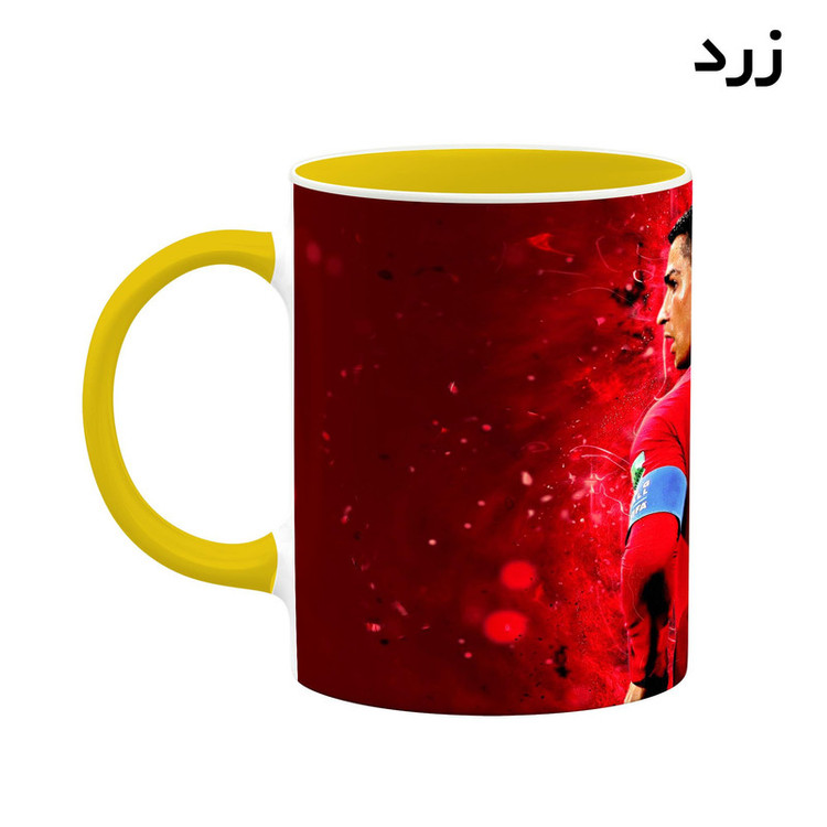 فاکس شاپ ماگ کاکتی طرح Ronaldo رونالدو مدل mgh43152
