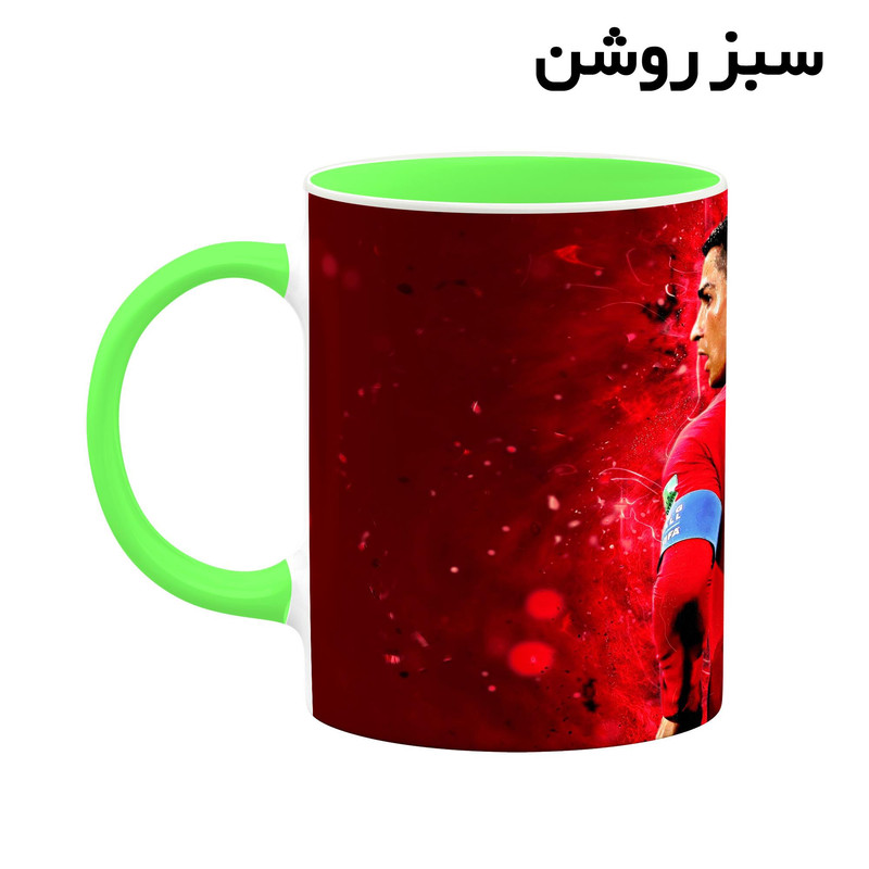 فاکس شاپ ماگ کاکتی طرح Ronaldo رونالدو مدل mgh43152