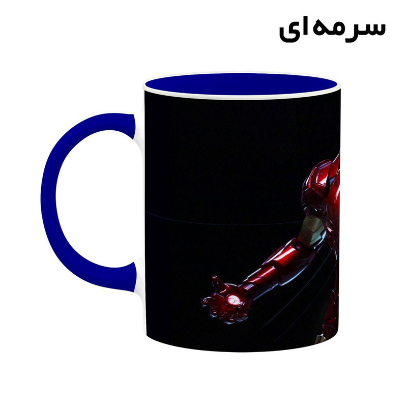 فاکس شاپ ماگ کاکتی مدل مرد آهنی Iron Man کد mgh39115