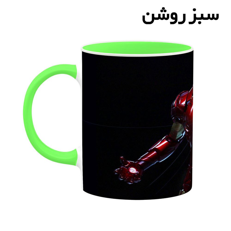فاکس شاپ ماگ کاکتی مدل مرد آهنی Iron Man کد mgh39115