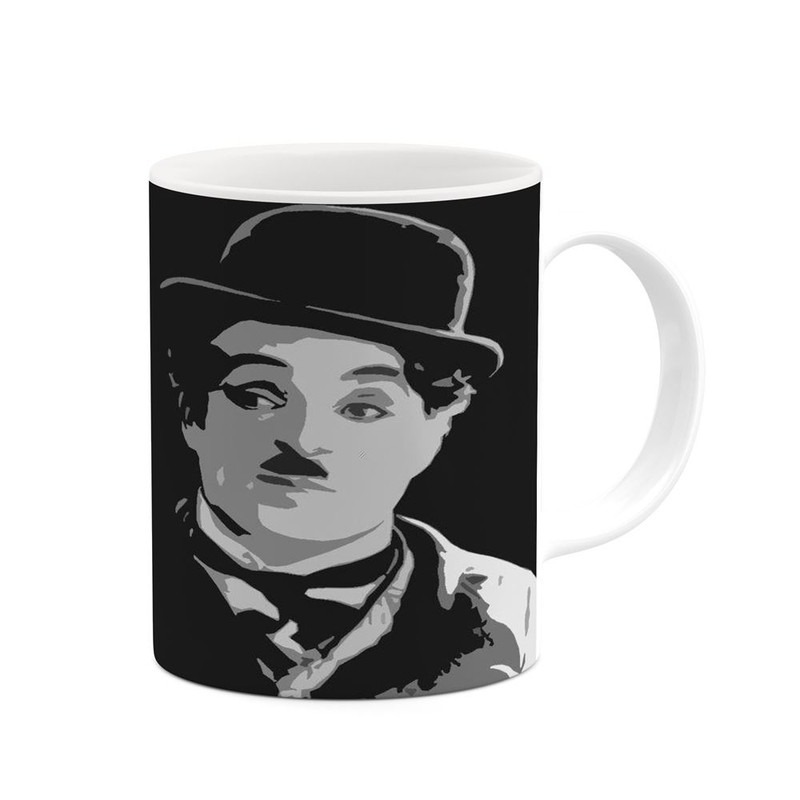 فاکس شاپ ماگ کاکتی طرح چارلی چاپلین Charlie Chaplin مدل mgh25468
