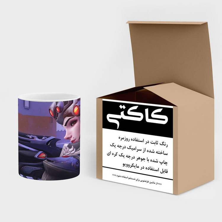 فاکس شاپ ماگ کاکتی مدل Huntress کد mgh39033