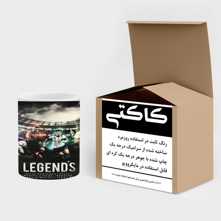 فاکس شاپ ماگ کاکتی طرح Leo Messi لئو مسی مدل mgh42546