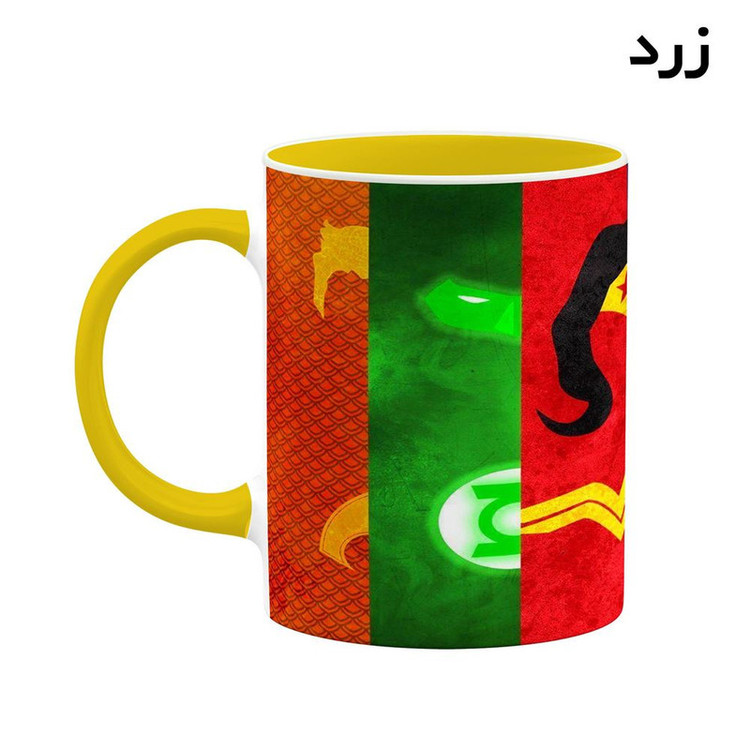 فاکس شاپ ماگ کاکتی مدل جاستیک لیگ Justice League کد mgh39291