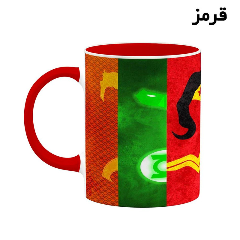 فاکس شاپ ماگ کاکتی مدل جاستیک لیگ Justice League کد mgh39291