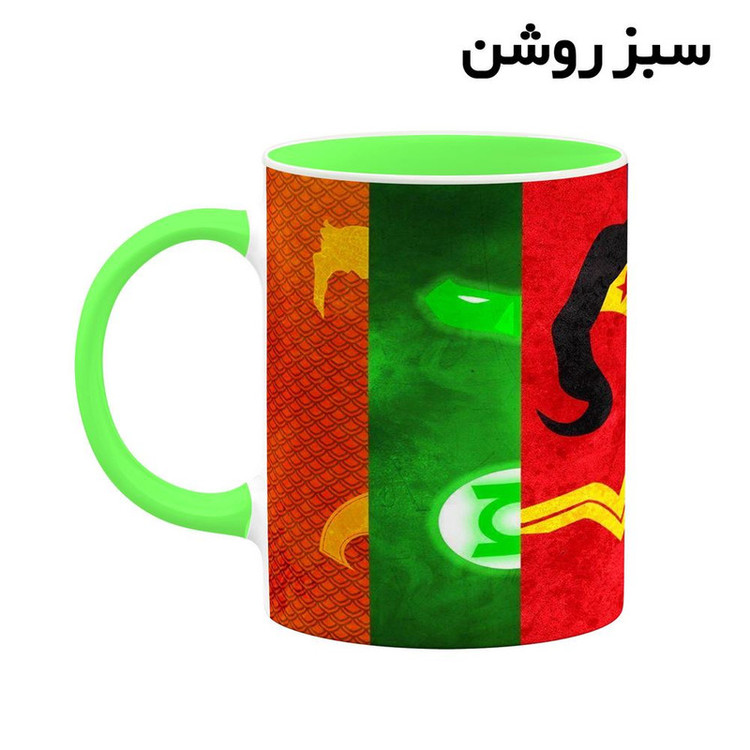 فاکس شاپ ماگ کاکتی مدل جاستیک لیگ Justice League کد mgh39291