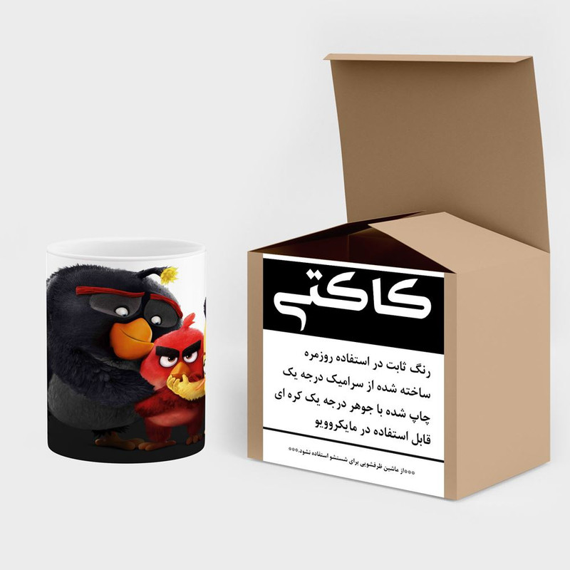 فاکس شاپ ماگ کاکتی مدل بازی پرندگان خشمگین Angry Birds کد mgh27481