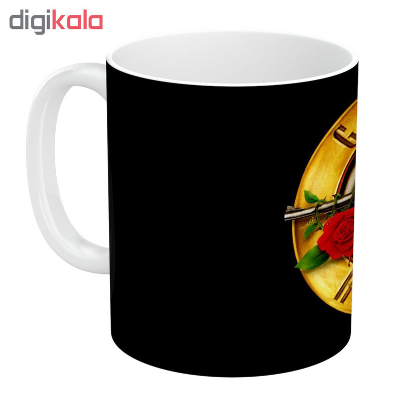فاکس شاپ ماگ طرح Guns N Roses مدل NI1023
