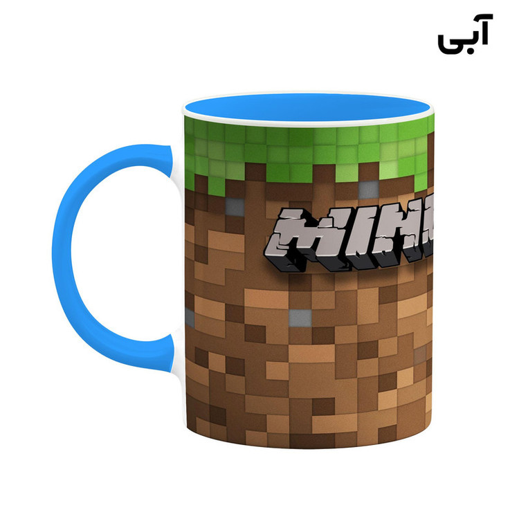 فاکس شاپ ماگ کاکتی طرح ماینکرافت minecraft مدل mgh41168