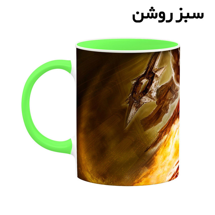 فاکس شاپ ماگ کاکتی طرح گاد آف وار God Of War مدل mgh40997