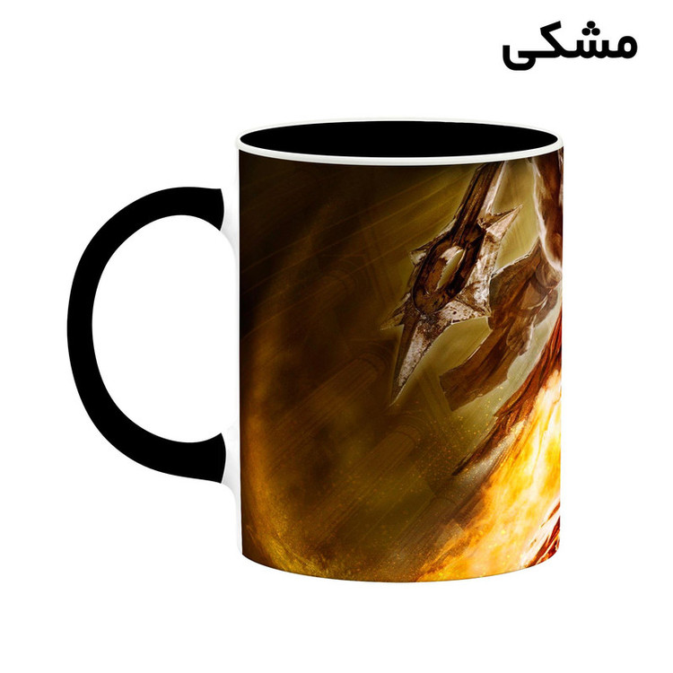 فاکس شاپ ماگ کاکتی طرح گاد آف وار God Of War مدل mgh40997