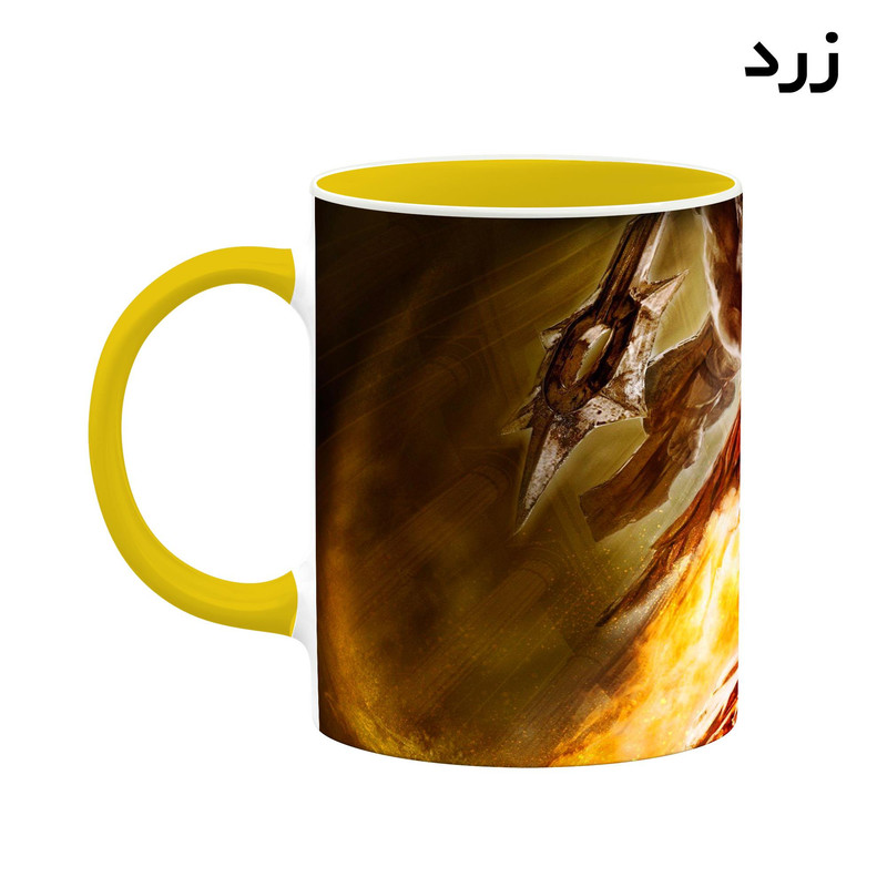 فاکس شاپ ماگ کاکتی طرح گاد آف وار God Of War مدل mgh40997