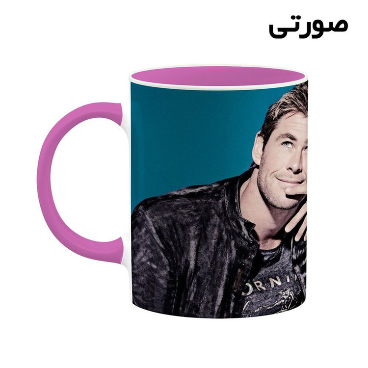 فاکس شاپ ماگ کاکتی طرح Chris Hemsworth مدل mgh25586