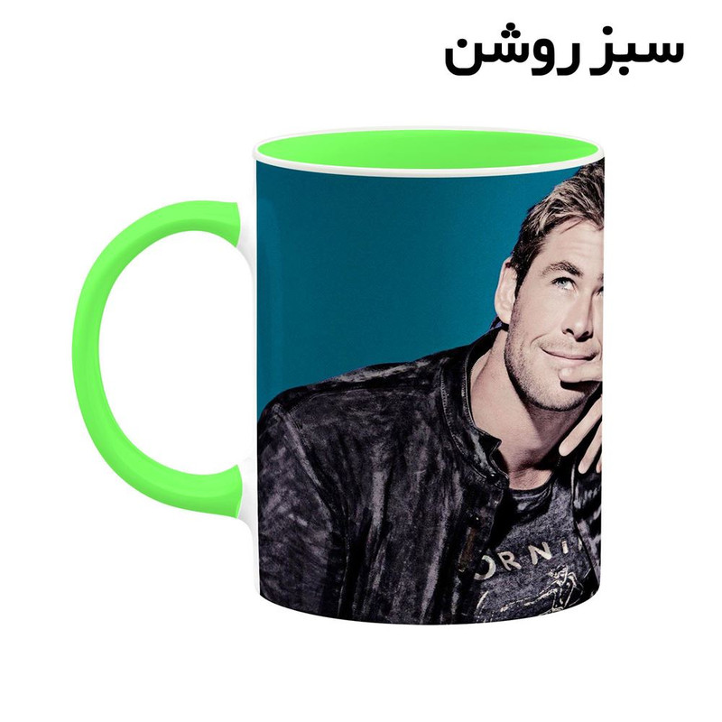 فاکس شاپ ماگ کاکتی طرح Chris Hemsworth مدل mgh25586