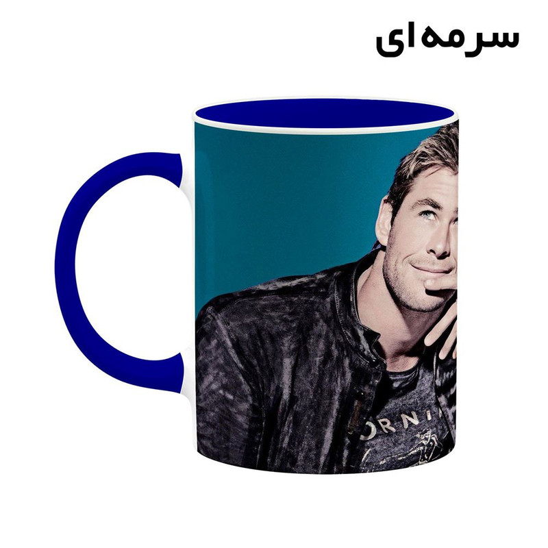 فاکس شاپ ماگ کاکتی طرح Chris Hemsworth مدل mgh25586