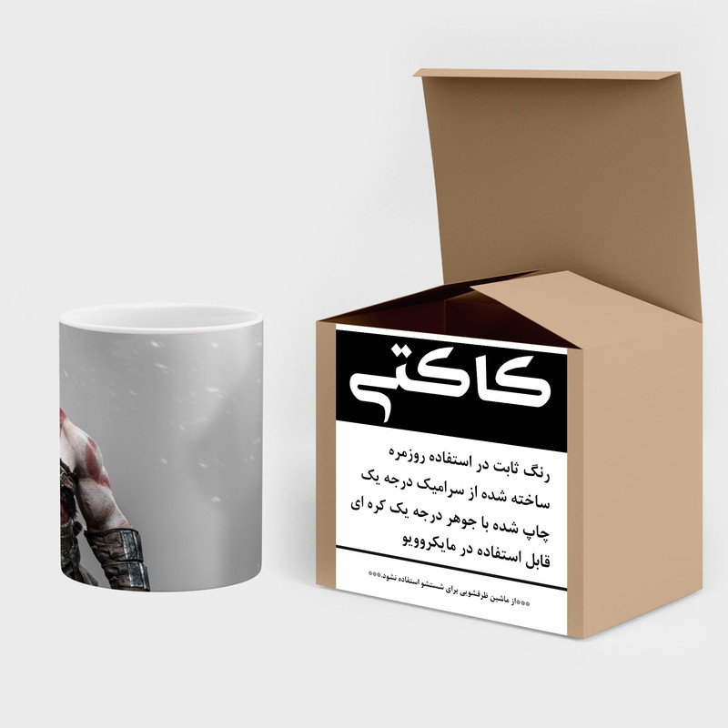 فاکس شاپ ماگ کاکتی طرح گاد آف وار God Of War مدل mgh40424
