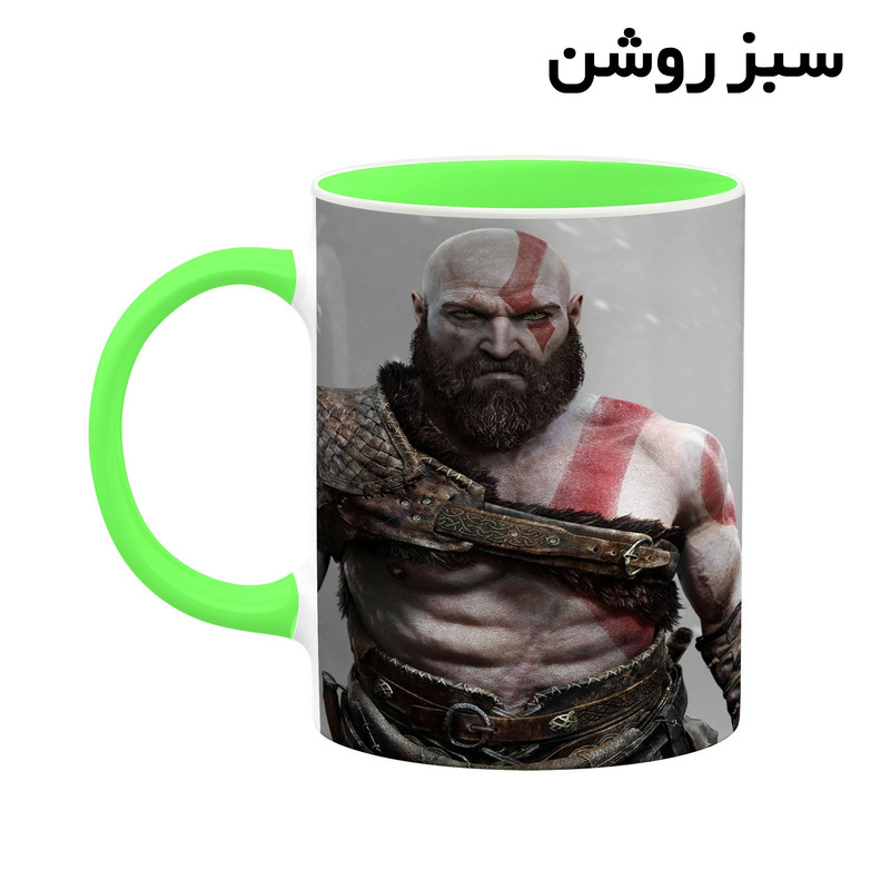 فاکس شاپ ماگ کاکتی طرح گاد آف وار God Of War مدل mgh40424