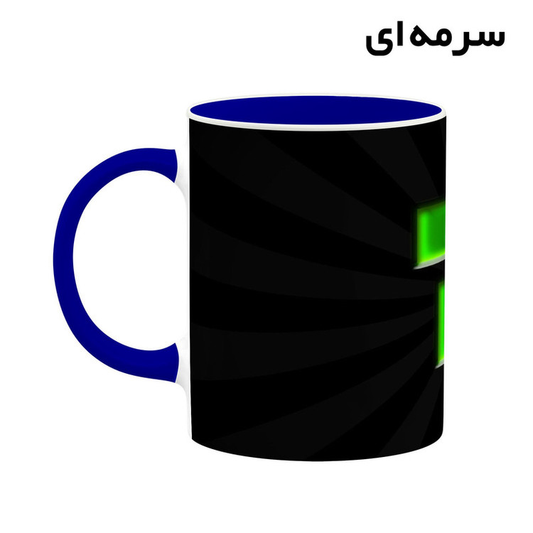 فاکس شاپ ماگ کاکتی طرح ماینکرافت minecraft مدل mgh41311