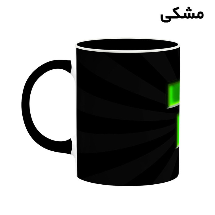 فاکس شاپ ماگ کاکتی طرح ماینکرافت minecraft مدل mgh41311