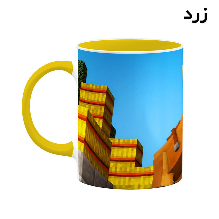 فاکس شاپ ماگ کاکتی طرح ماینکرافت minecraft مدل mgh41603
